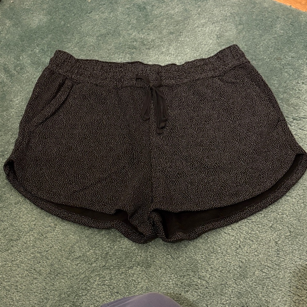 H&M Dark Patterned Athletic Shorts